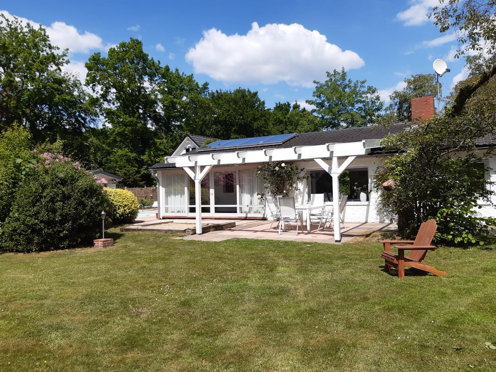 Sitzplatz im Garten